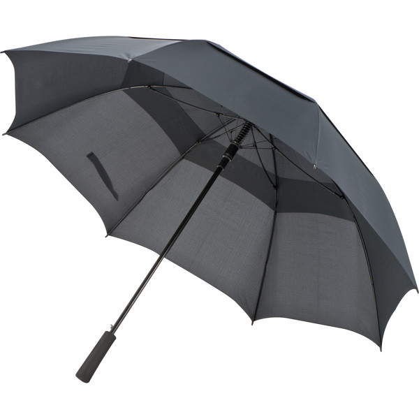 HENNING Umbrelă automată golf cu protecţie antivânt - Black