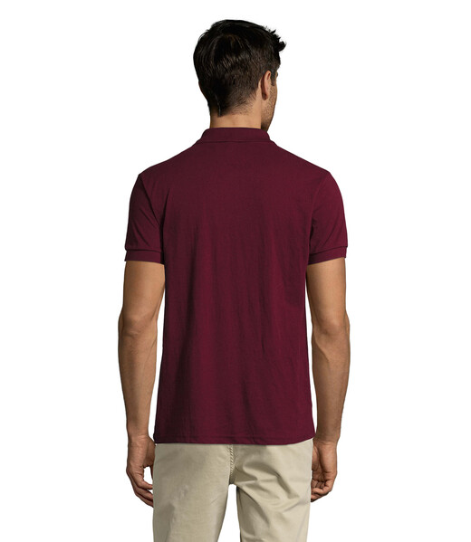 PRIME POLO SENHOR 200g Prime Men - Burgundy3XL