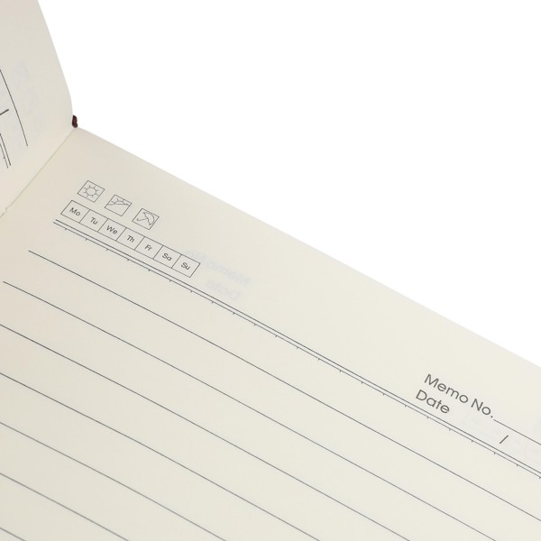 Muistikirja A5 Elian - Harmaa