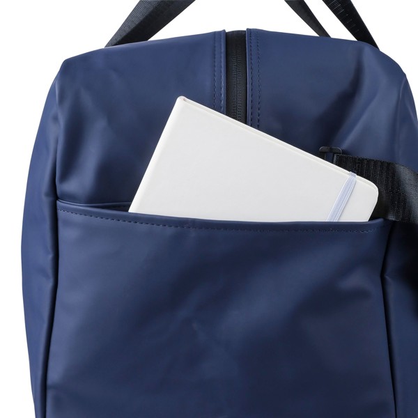 Gerecyclede PU dufflebag Mirae - zwart