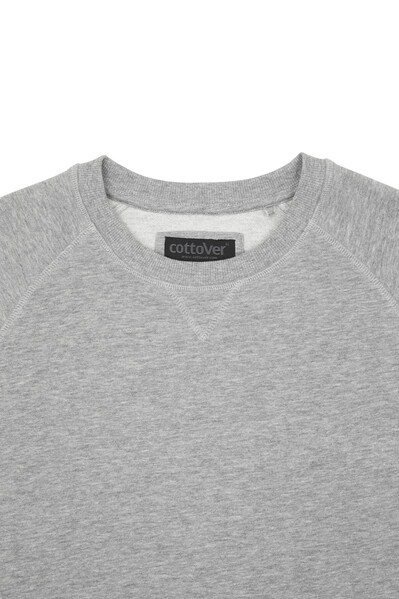 Cottover Gots F. Terry Crew Neck Man Grel mel L