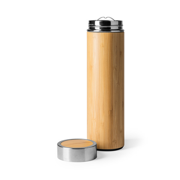 Personalised Tritan water bottle 650 ml with lid and integrated carry handle