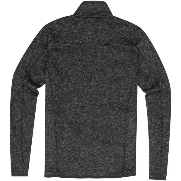 Tremblant men's knit jacket - Heather smoke / S