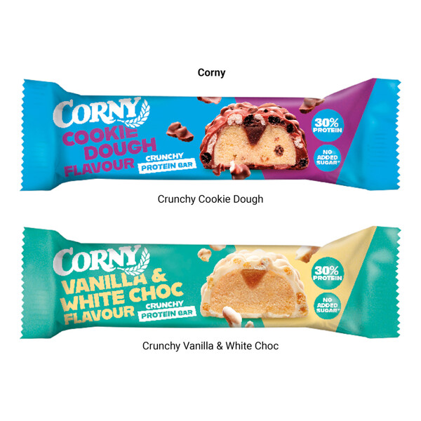 Corny protein bar crunchy cookie dough