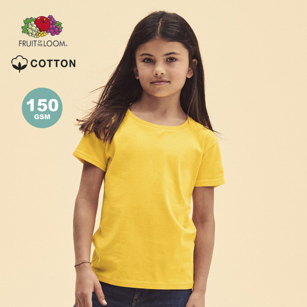 T-Shirt Enfant Couleur Iconic - Doré / 5-6