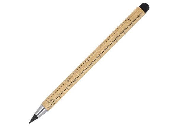 Sustainable long-life pencil &amp; ruler bamboo