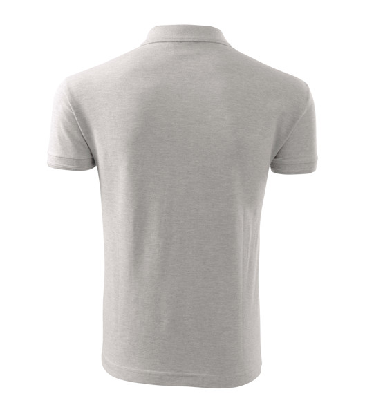 Polokošeľa Pánska Malfini® Pique Polo - Svetlosivý Melír / 3XL
