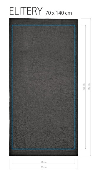 Bath Towel ELITERY(400) 70x140 - White