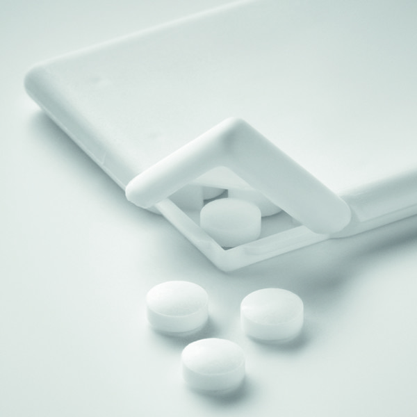 Dispenser per mentine Mintcard - Bianco