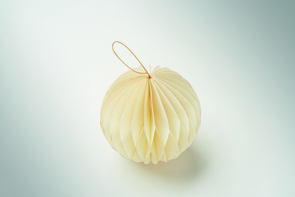 Foldable  XMAS bauble hanger Harmobauble - Beige