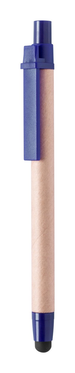 Touch Ballpoint Pen Than - Blue / Natural