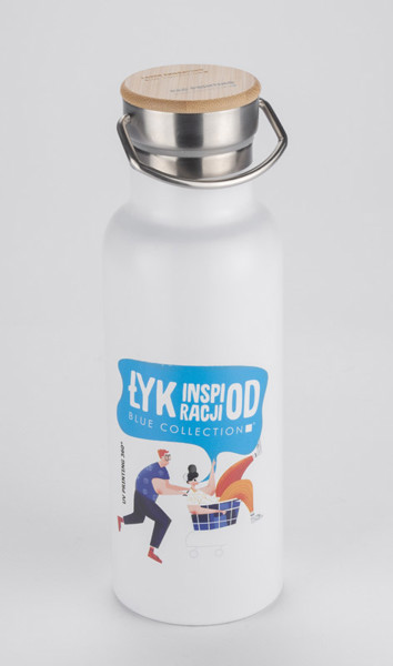 Travel bottle KAAN 500 ml - white