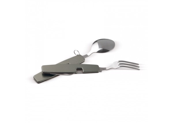 Foldable cutlery in multi-tool - Dark gun metal
