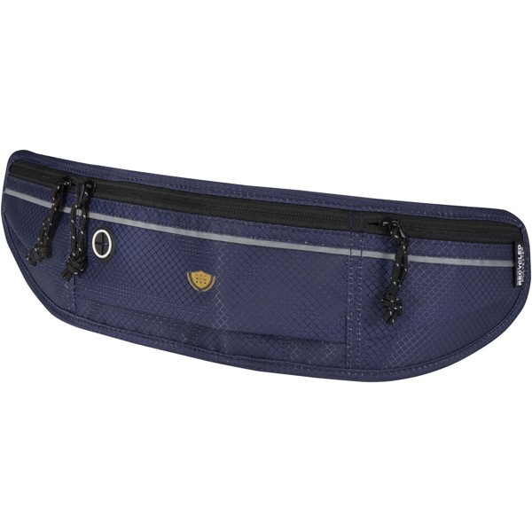 Ceinture de course Varyon en matériaux recyclés certifiés GRS - Marine