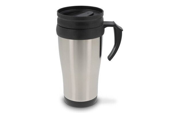 Mug métallique pour voiture 350ml - Argent