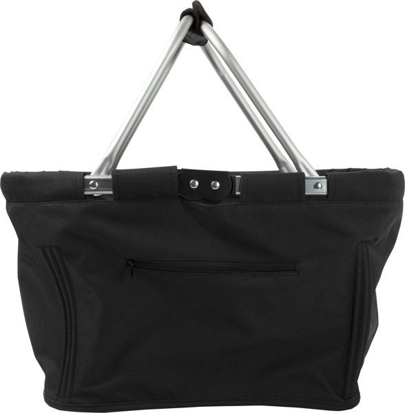 Polyester (600D) shopping bag - Black