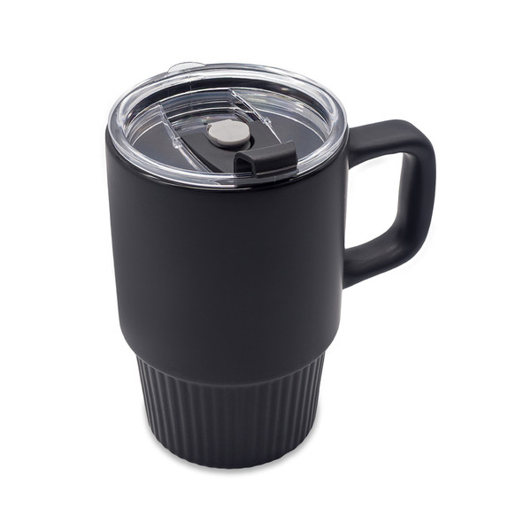 440 ml Azzurro ceramic mug - Black