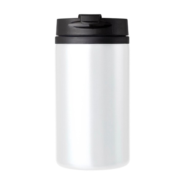 Copo térmico de parede dupla Gisela | 300 ml - branco