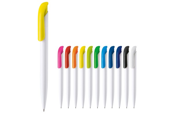 Ball pen Atlas hardcolour - White / White