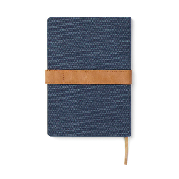 VINGA Carnet de notes en papier recyclé RCS Bosler - Bleu Marine