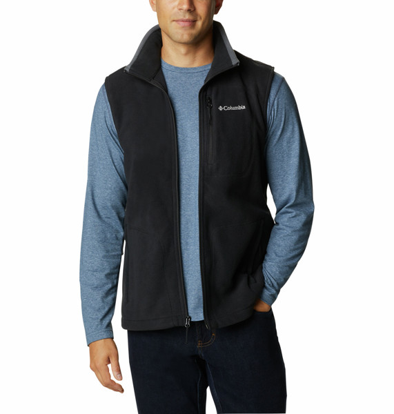 Men's Fast Trek Fleece Vest - Schwarz - M