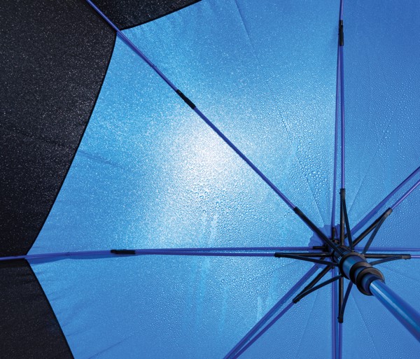 27" Impact AWARE™ RPET 190T auto open stormproof umbrella - Blue