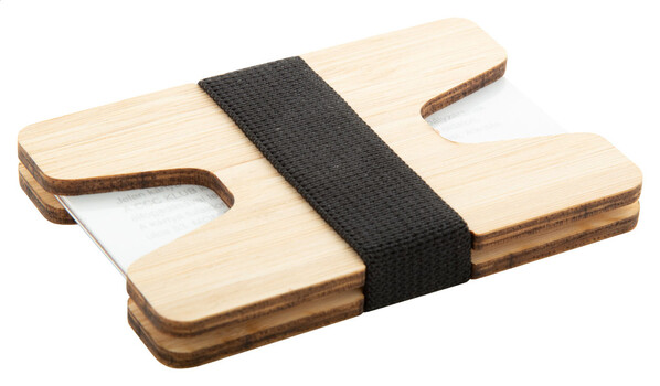 Bamboo Card Holder Wallet Wolly