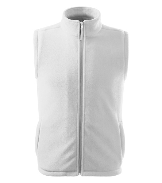 Fleece Vesta Unisex Rimeck® Next - Bílá / L