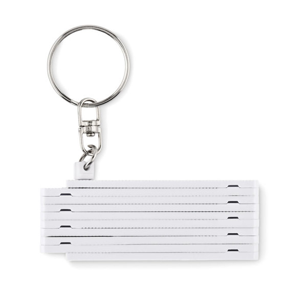 MB - Carpenters ruler key ring 50cm Fuster