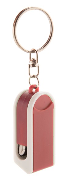 Mobile Holder Keyring Satari - White / Red
