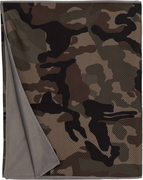 Refreshing Sports Towel - Olive Camouflage