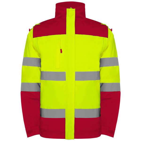 Av Parka Epsylon T - Rojo Laboral/Amarillo Flúor / XL