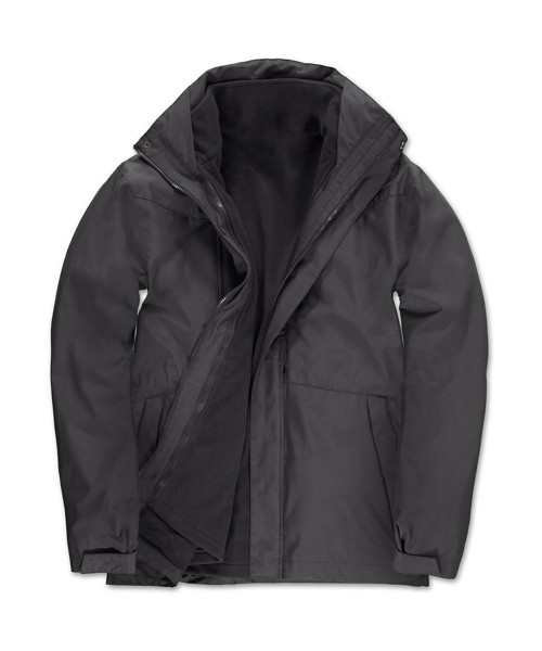 Corporate 3-In-1 Jacket - Dark Grey / XS