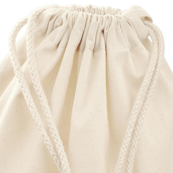 Premium Cotton Stuff Bag - Black / XS