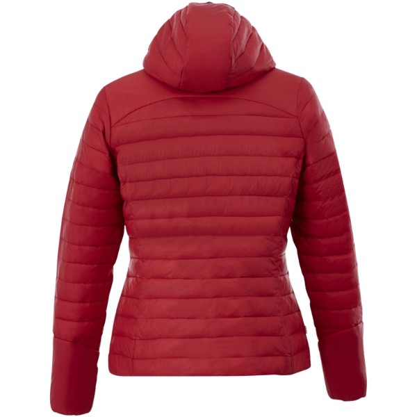 Chaqueta aislante plegable con capucha para mujer "Silverton" - Rojo / XS