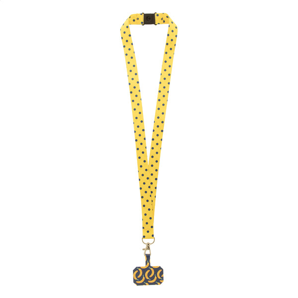 Custom Rpet Mobile Holder Lanyard Subyard Mobile Safe