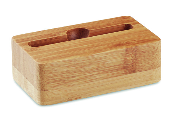 Bamboo phone stand-amplifier Caracol