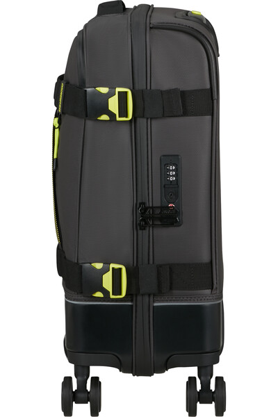 American Tourister - Urban Track Spinner S Coated - Black/Lime