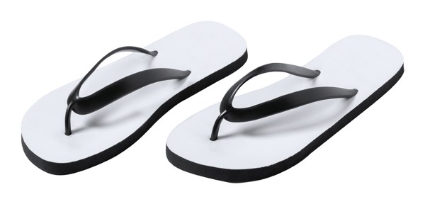 Sublimation Beach Slippers Badrak - White / 38