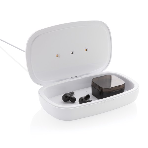 UV-C sterilizační box s bezdrátovým nabíjením 5W
