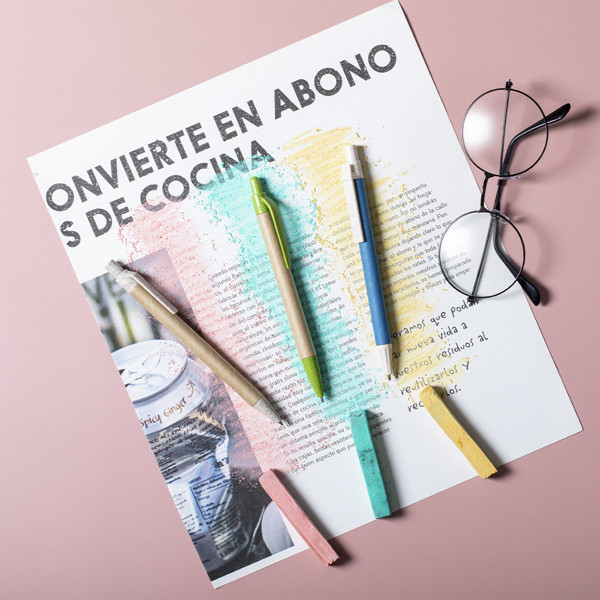 Esferográfica Desok - Amarelo
