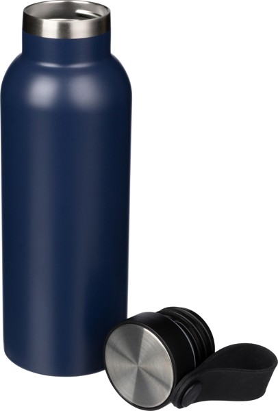 Gourde isotherme de 500 ml en acier inoxydable Elaine - bleu