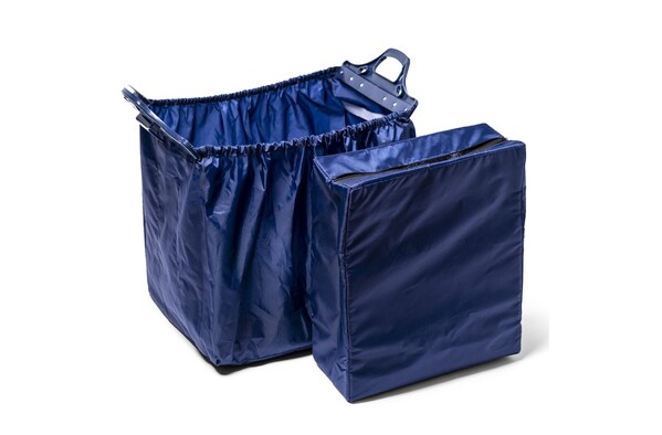 Lord Nelson BIG shopping bag with cooler pocket 41x33x28 cm - Blue