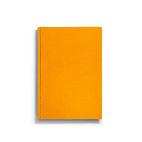 Carnet A5 cov rig. SCRIPT - jaune