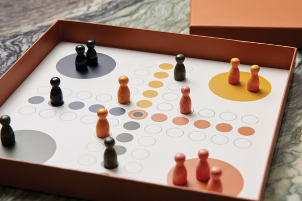 Družabna igra Vinga Ludo, 250x250 mm les, papir