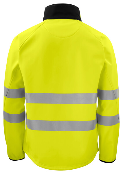 6432 Softshell Jacket Yellow/Black M
