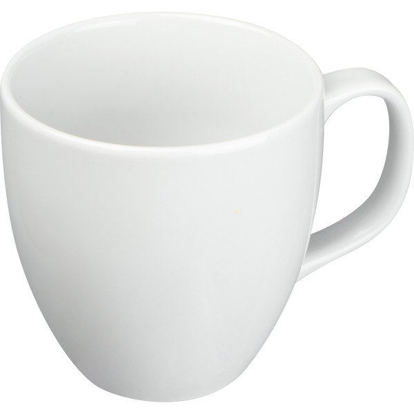 Porcelain cup 400 ml DANIELLE - White