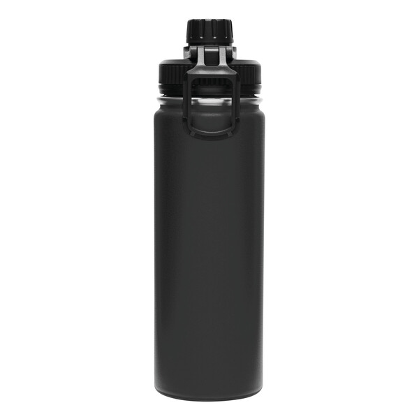 Insulated Drinking Bottle Army Style - Black