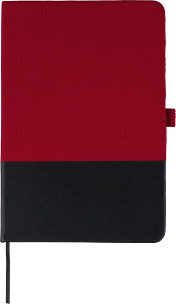 rPET notitieboek (A5) Yuna - rood