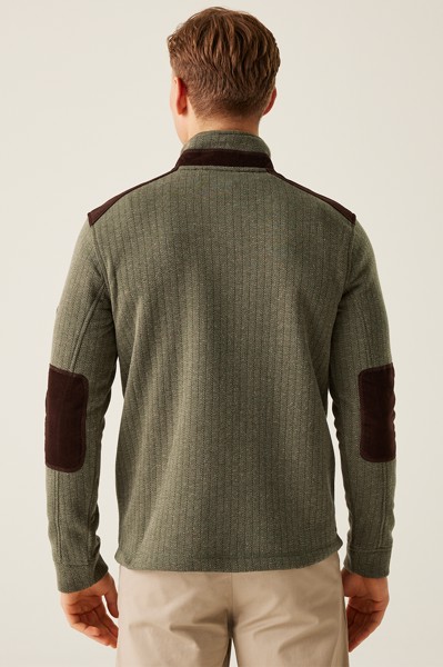 Holbeck Half Zip Fleece - Black / 3XL